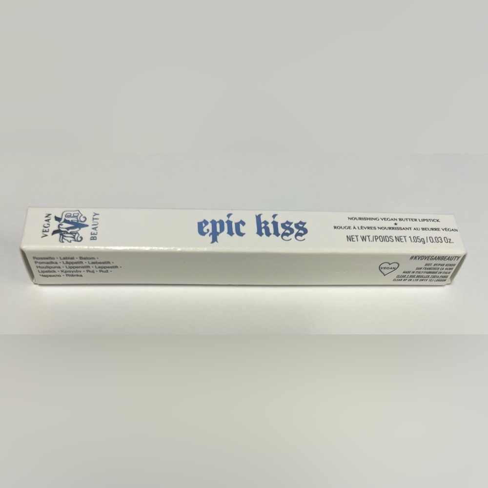 Kat Von D Epic Kiss Nourishing Vegan Butter Lipstick - BLUEPINK #260- NIB 1.05g